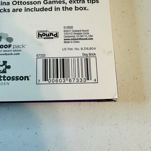 Dog Puzzle Interactive Treat Puzzle Dog Enrichment Dog Toy Outward Hound - Picture 14 of 16